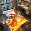 Pokemon Anime Rug Carpet Large Area Rug Non Slip Washable Floor Mat Gamer Room Bedroom Home Decor -QJY