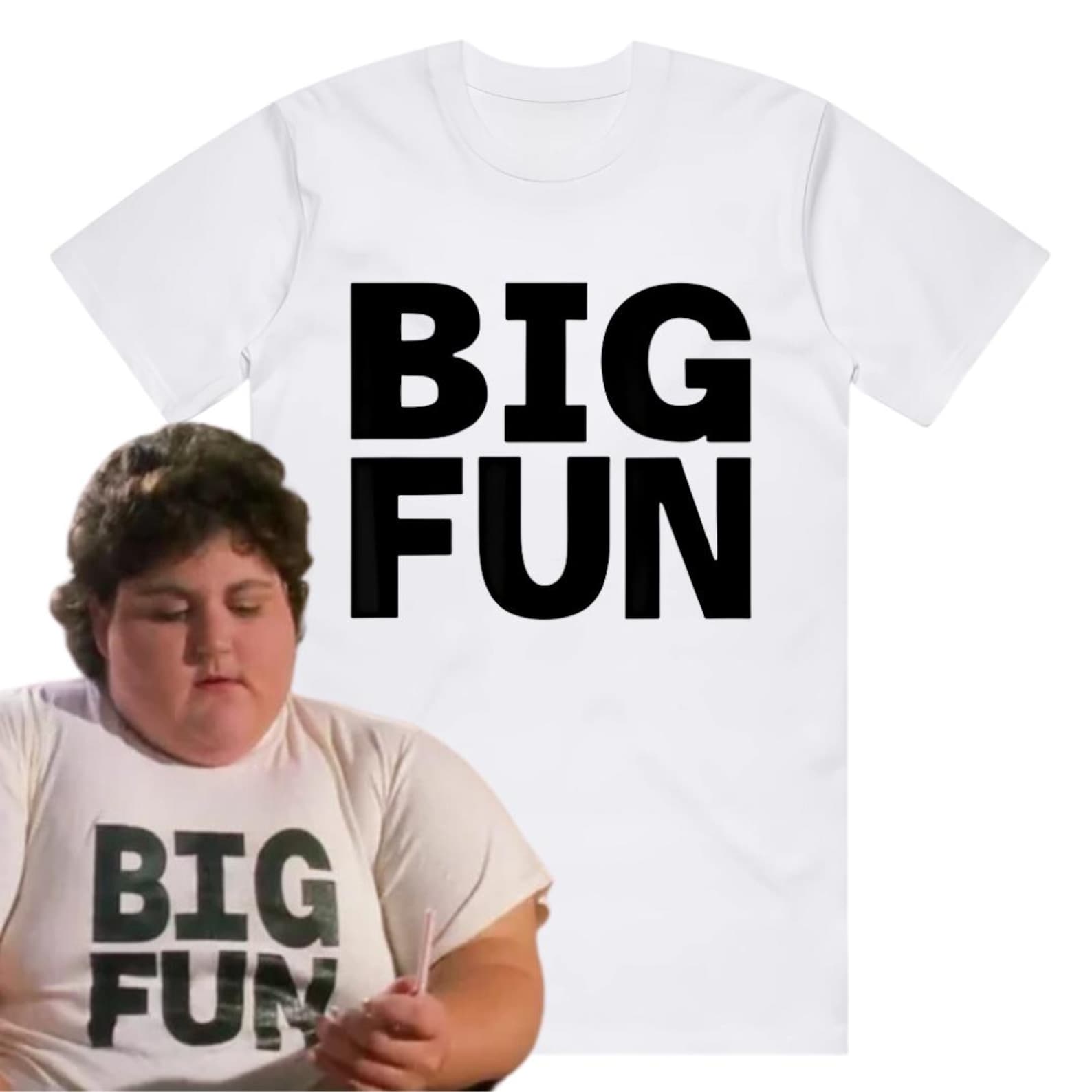 Heathers Movie T-Shirt -  Big Fun  Organic Heavyweight Cotton Tee L