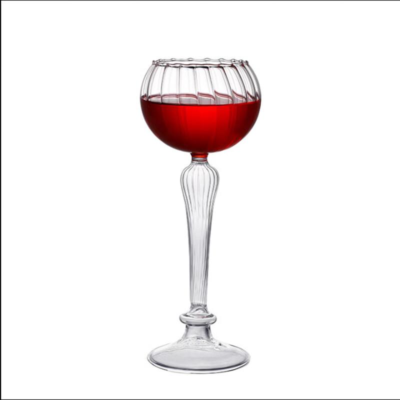 Shangqi High-Foot Flower Cocktail/Champagne Glass Set