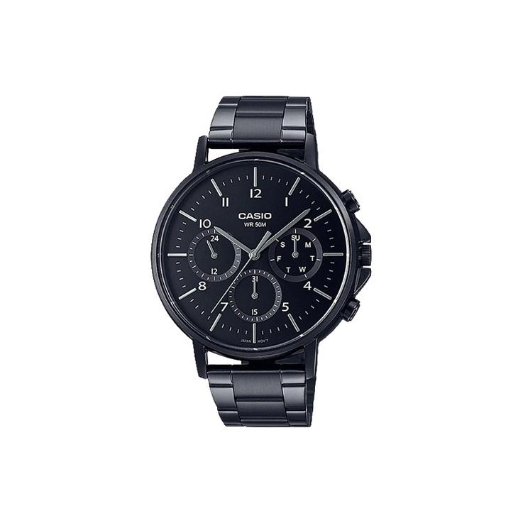 CASIO Men Standard Series Black Watch MTP-E321B-1AV MTP-E321B-1AV Black Dial Single Watch