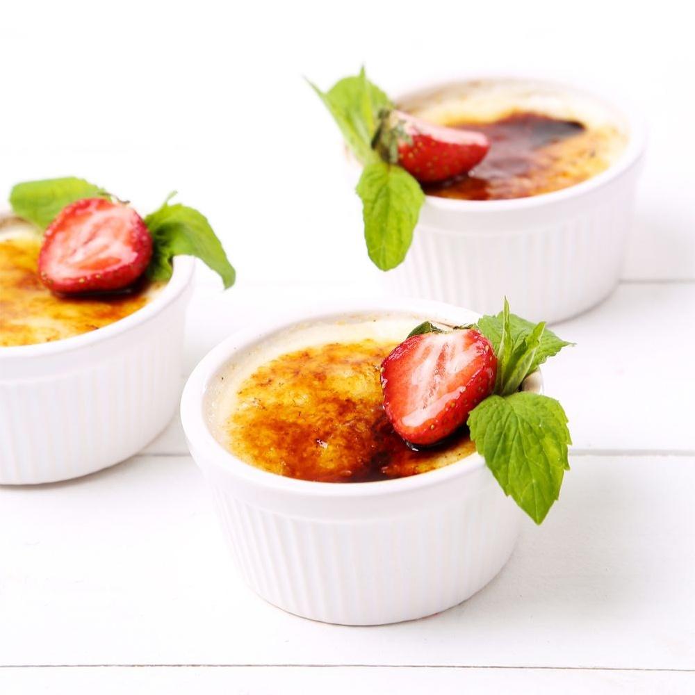 2x Ovenproof Casserole Dish, Bowl, Ceramic Ramekin, 170 ml