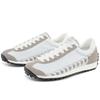 Kappa Training Trend Fashion Fabric Synthetic Leather Non-Slip Low-Top Casual Running Shoes Unisex sneaker Glacier-Gray Quiet-Gray K0DX5MM18-084