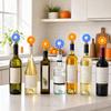 Sunflower Silicone Bottle Stopper, Creative Wine Seal for Home, Reusable Leakproof Cap for Beer Oil Bottle