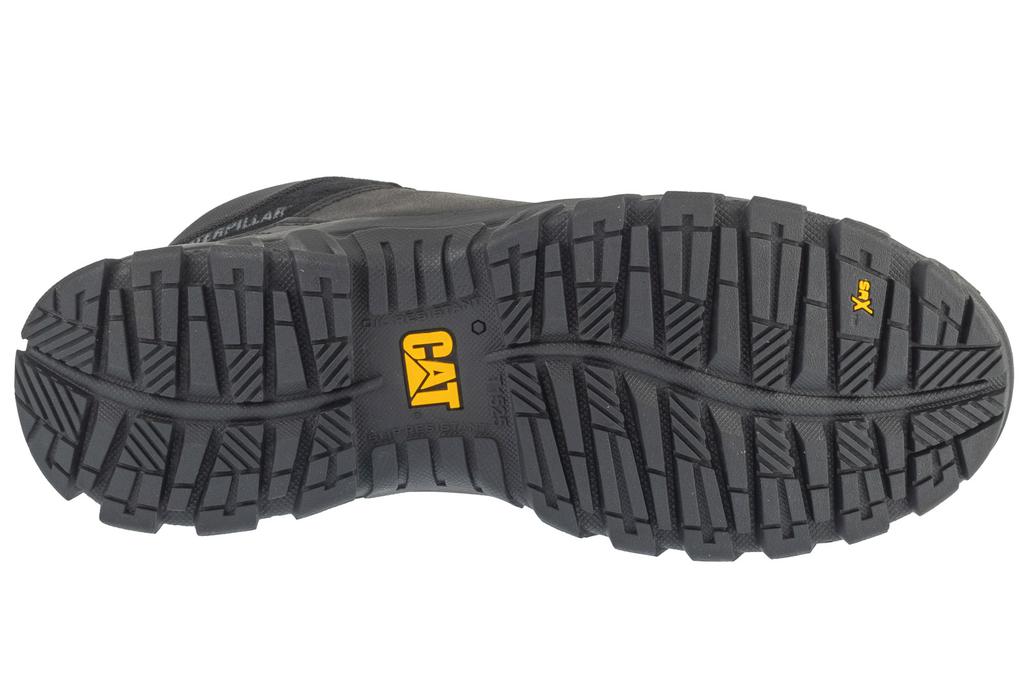 Caterpillar Threshold Rebound Trek, Mens Black Trekking Shoes