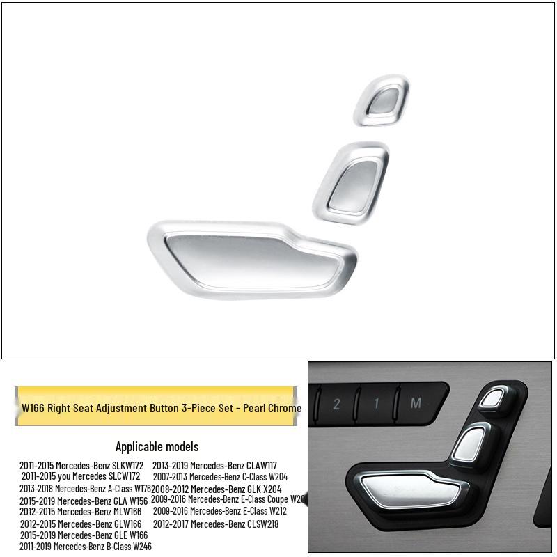 Kompatibler Memory-Schalterknopf für Mercedes-Benz C-Klasse, E-Klasse, GLK, ML-Klasse, C200, E300 Sitzeinstellung.