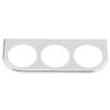 52mm/2in 3-Hole Triple Instrument Panel   Gauge Mounting Bracket Car Dashboard Meter Iron Holder