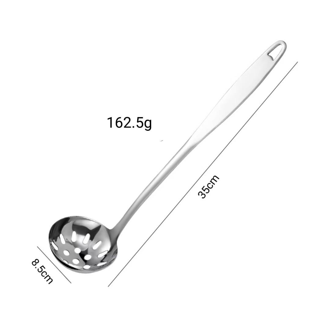 Modern Cooking Stainless Steel Soup Ladle With Long Handle For Hot Pot And Cooking