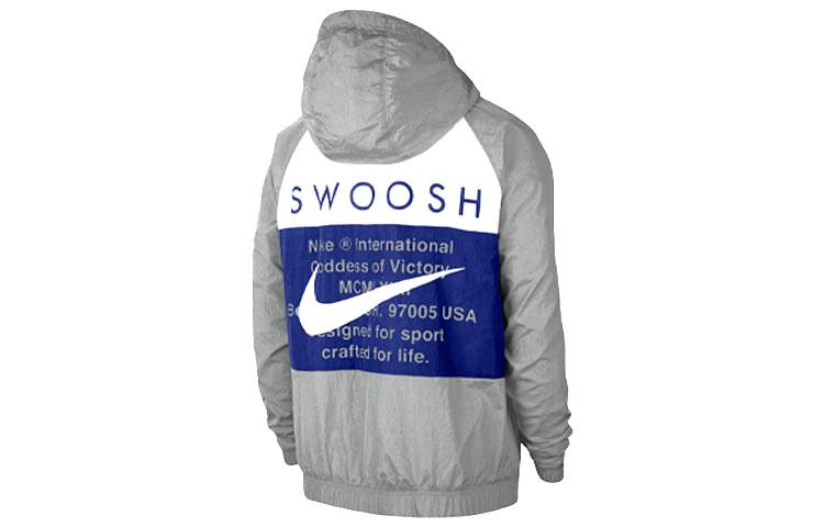 Nike Jackets Men's Gray Hooded Moderate Other CJ4888-073