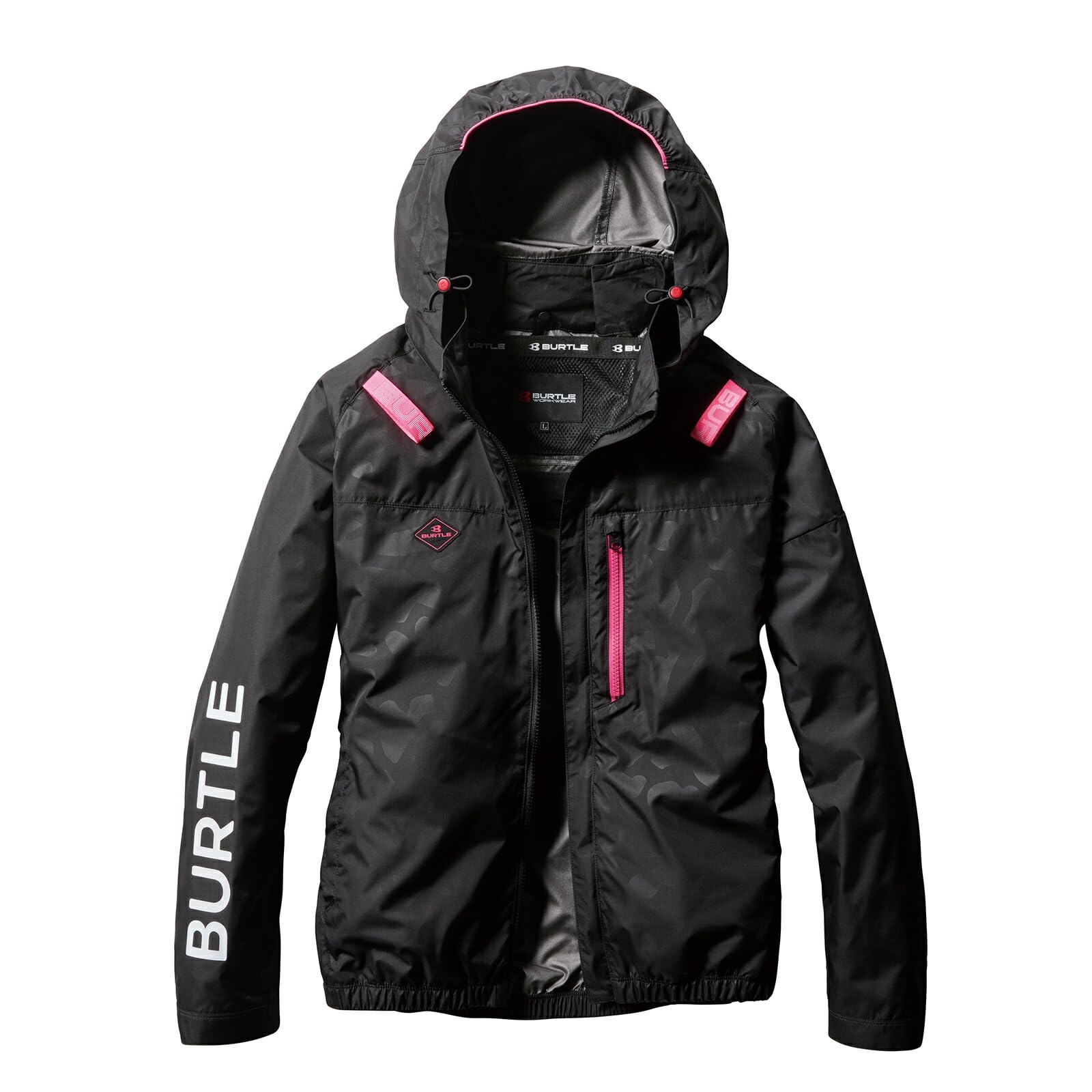 

BURTLE Air Craft Long Sleeve Blouson Full Harness Side Heat Water Single BURTLE Pro Uni Sticker Size Camouflage L AC2061, Compatible, Fan, Shielding,