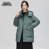 XueZhongFei Women's Long Down Jacket