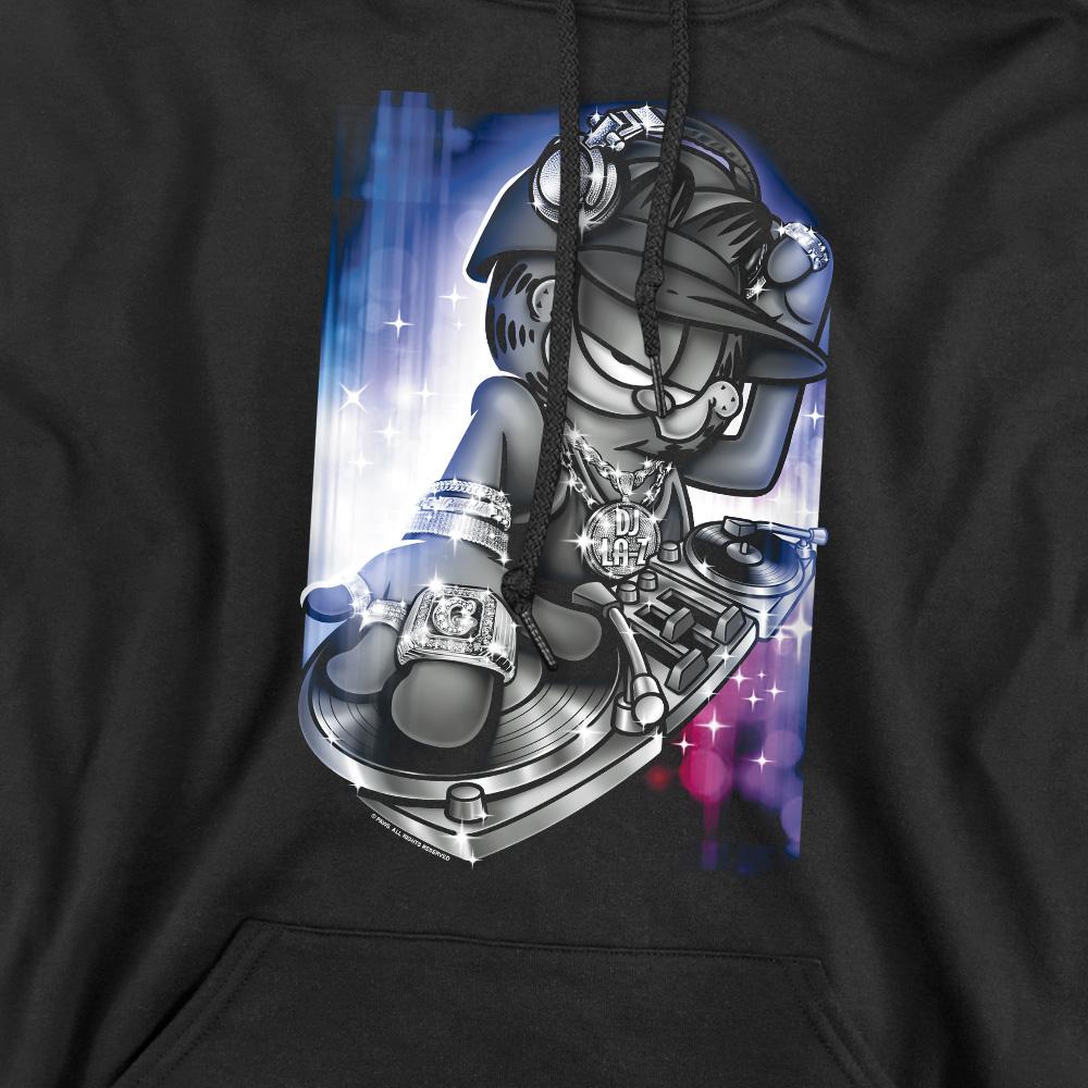 Garfield Mens DJ Lazy Hoodie