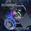 Detachable Back Clip Type Cooler ABS Semiconductor Cooling Fan  E-sports Live Streaming