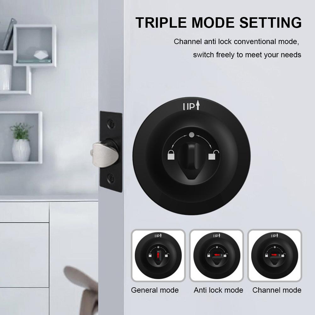 Tuya Bluetooth-compatible Smart Door Lock Waterproof Fingerprint Electronic Lock Knob APP/Key/Fingerprint 3 Ways to Unlock