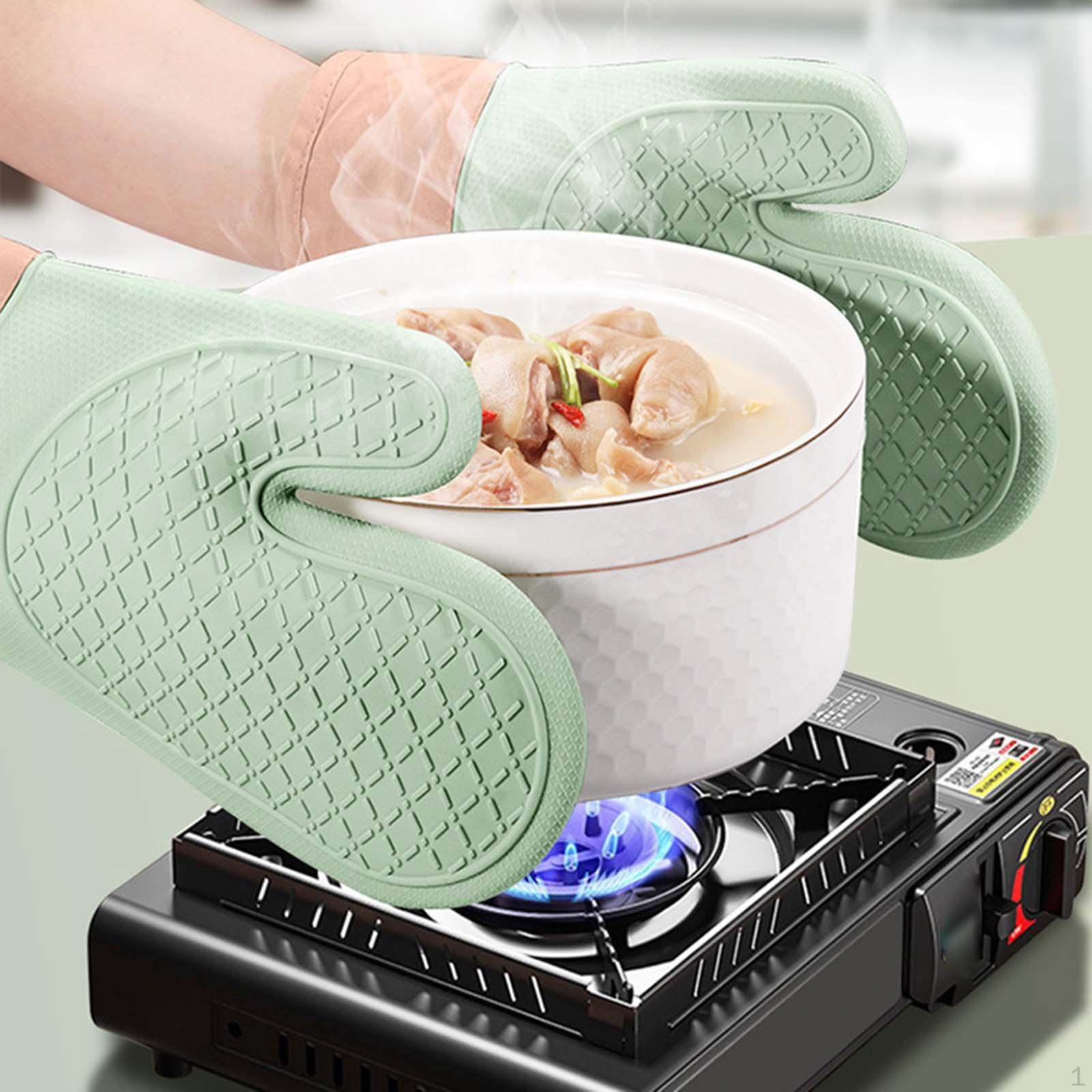 Жаропрочные перчатки для барбекю, для кухни, готовки и гриля extended