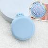 Candy Color Folding Travel Hair Comb with Mirror - For Children and Students