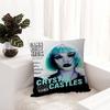 Band C-Crystal Castles Cushion Cover Polyester Sofa Cushions Decorative Throw Pillows Home Decoration Pillowcover