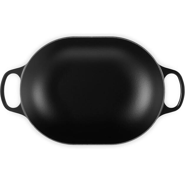 Жаровня Le Creuset Signature продолговатая чёрная матовая 3,4 л (21112310000430)