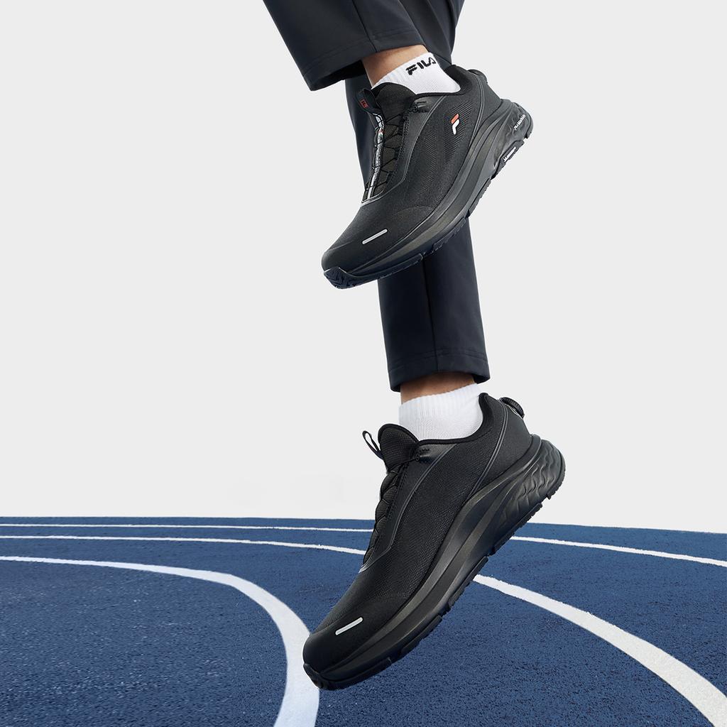 FILA Nuvole 2 Comfortable Urban Running Shoes Women Sneakers Black A12M441103FBK