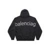 Balenciaga Sudadera SS23 Corte Holgado Unisex Negro 739024TOVN98151