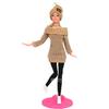 New 6'30cm Doll 11 Inch Mini Baby Clothes Fashionable Wool Jumpsuit Hat Pants Toy