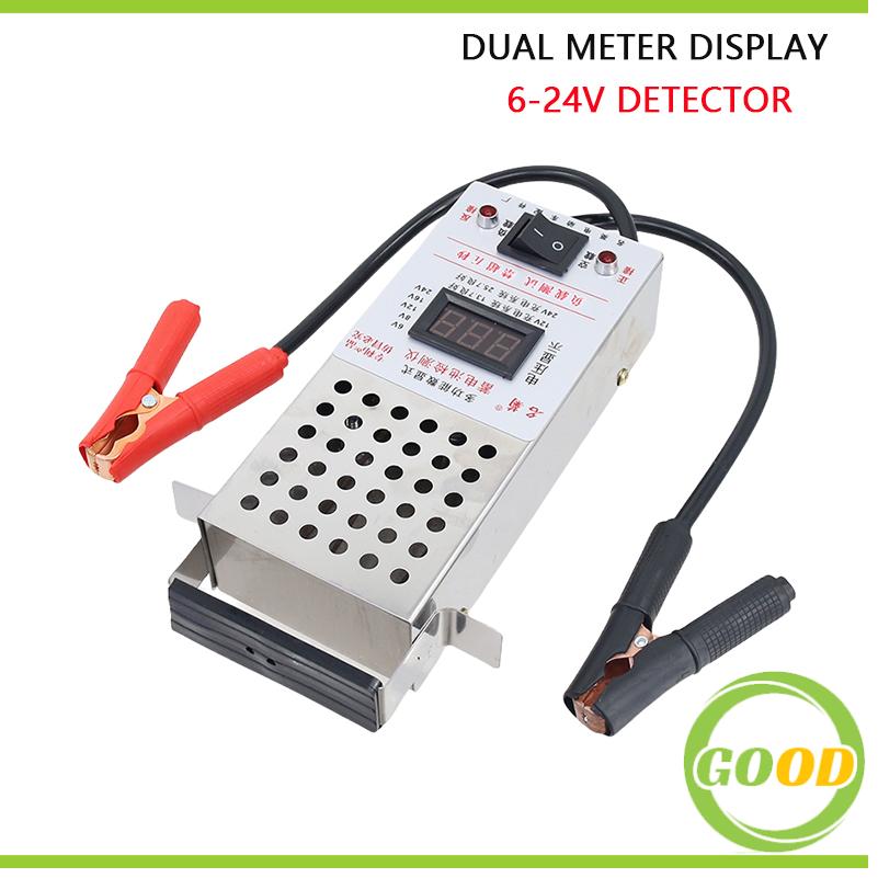 

For High Accuracy Automotive Lead Acid Battery Load Analyzer Iron Charging System Test Tool for 6-24V detector 6to24VJCY