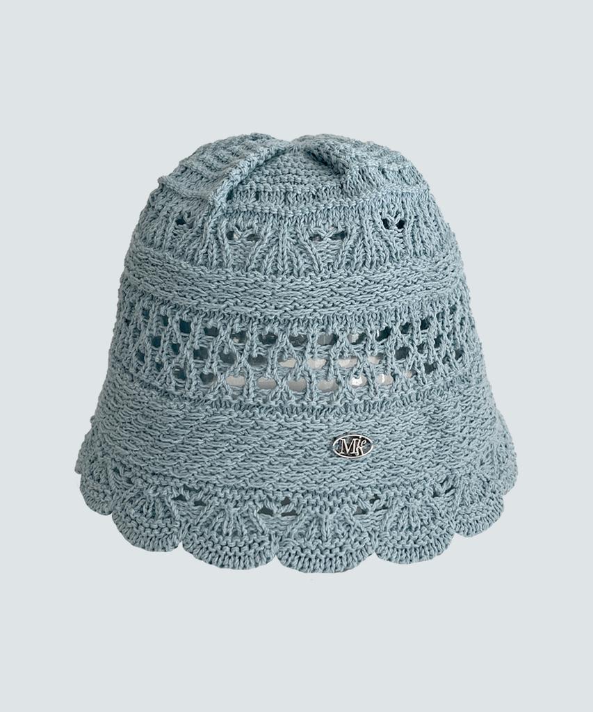 Mineti Lace Stud Punching Bucket Hat F 11525 Mte