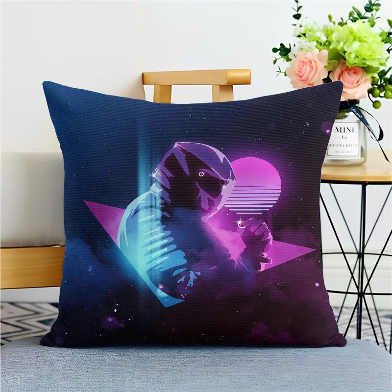 Starry Sky Space Science Fiction Pillowcase Dormitory Decoration Office Living Room Home Pillowcase