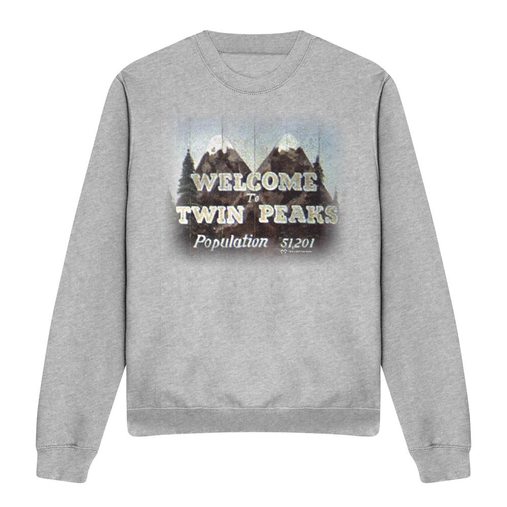 Twin Peaks Unisex Adult Welcome To Sweatshirt
