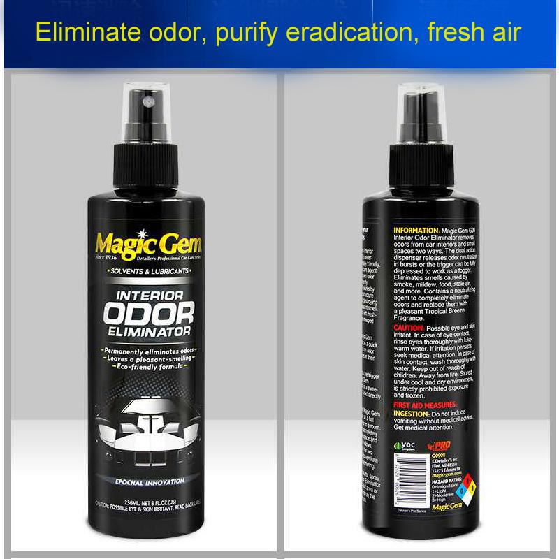 236 ml Auto-Geruchsfänger, Lufterfrischer für den Innenraum, gegen Rauch und Alkohol, Deodorant, Formaldehydfänger