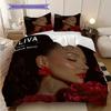 German top singer Ayliva bedding, duvet cover, pillowcase, home decoration, birthday gift (1 * duvet cover+2 * pillowcase, coreless)