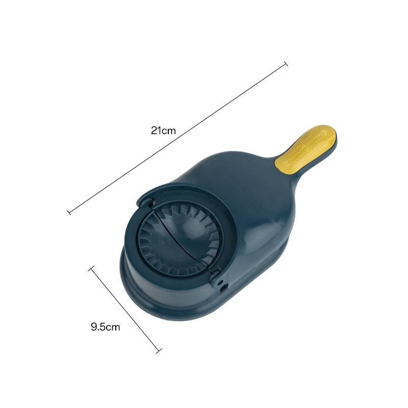 

[2-in-1 Press]Dumpling Maker Dough Press Wrapper Mold Creation Kitchen Essential Easy-Clean Cooking Tool Versatile синий