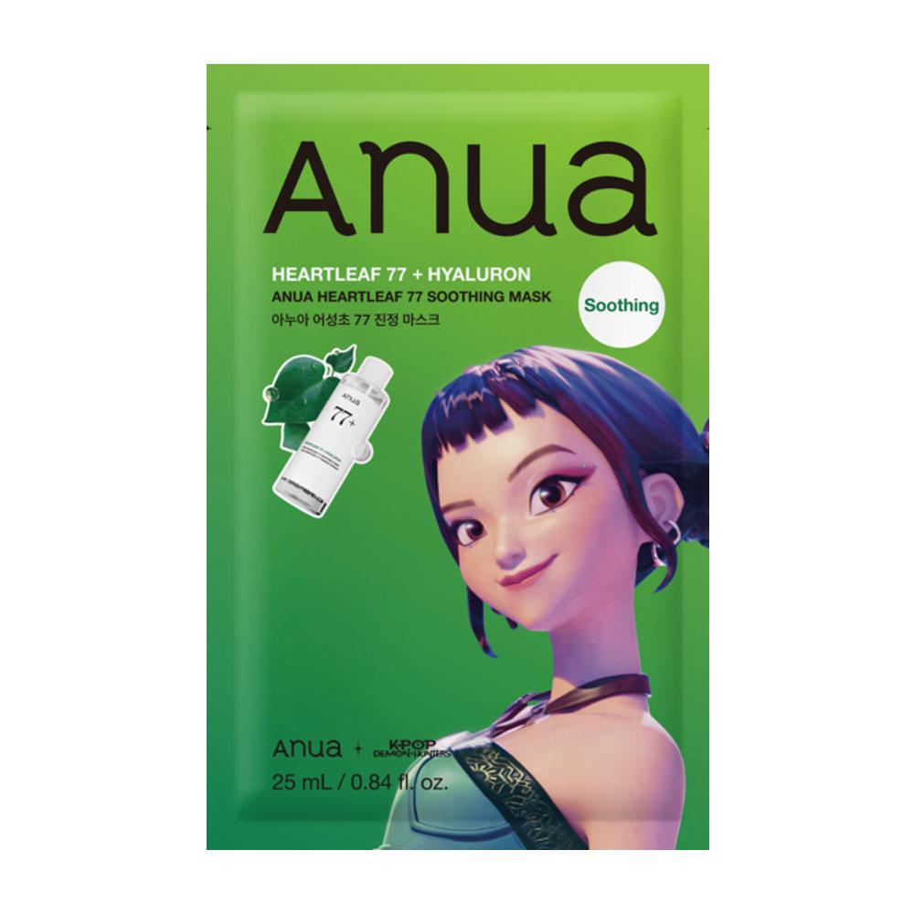 

[Охотники на демонов K-Pop] Набор из 5 тканевых масок Anua (8 типов) (+1 Дополнительный лист) / KDH Houttuynia Soothing 5+1