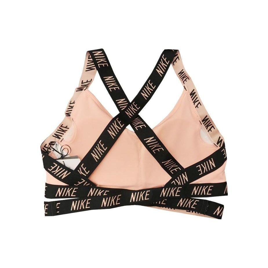 Nike Printed Logo Sports Bra Women Underwear Pink CD7120-646