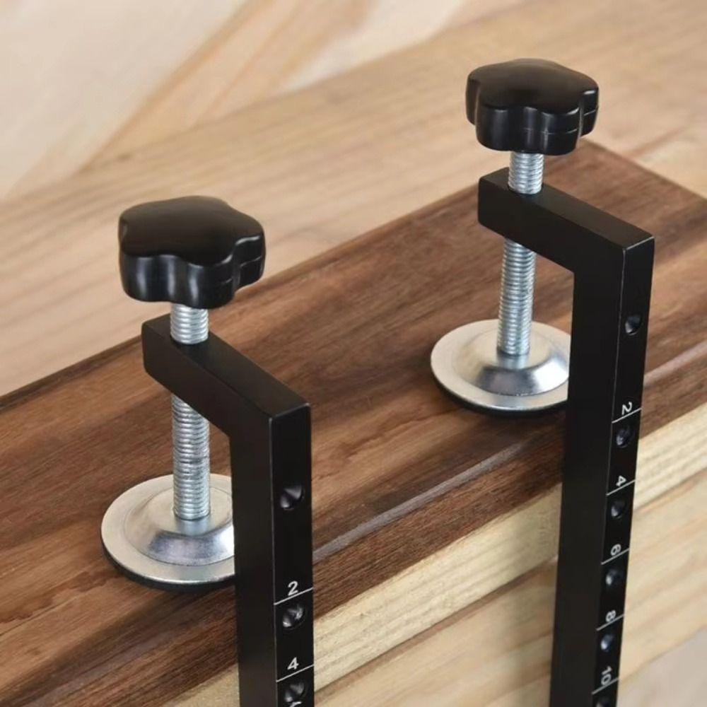 1pc Micro-Adjustment Handle Reverse Clamp Adjustable C-Clamp F Bar Clamp  Plastic Cutting