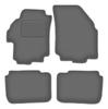Velour Graphite Car Mats For: Suzuki Liana Hatchback, Sedan, Station Wagon (2001-2004)