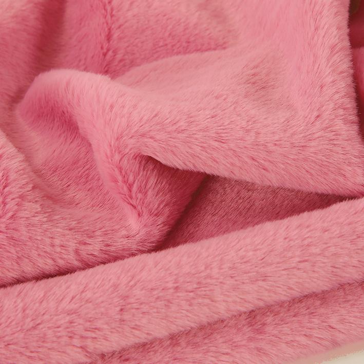 Plain Long Hair Plush Fabric By Meters for Clothes Blankets Coats Sewing High Quality Imitation Rex Rabbit Fur Cloth Soft Silky