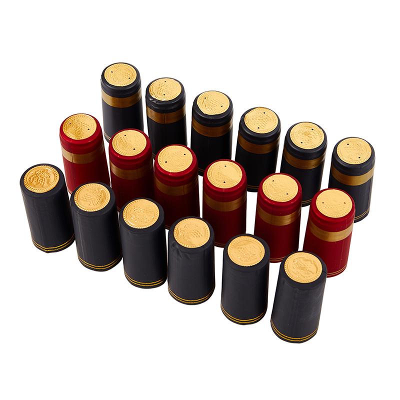 20Pcs Wein Schrumpf Kapseln Dichtung Wein Flasche Heizung Schrumpf Kappe