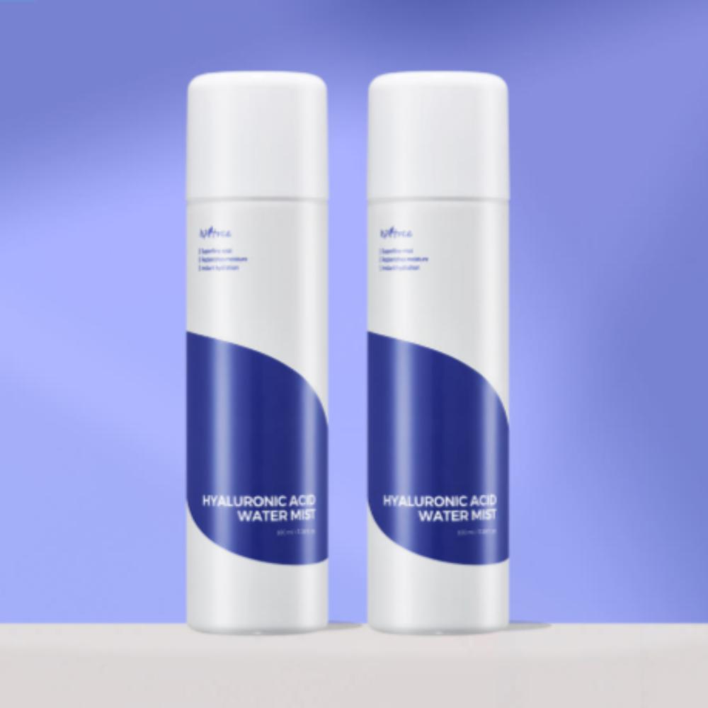 Isntree Hyaluronic Acid Water Mist 2EA Set Hydrating Facial Mist Duo 100ml + 100ml