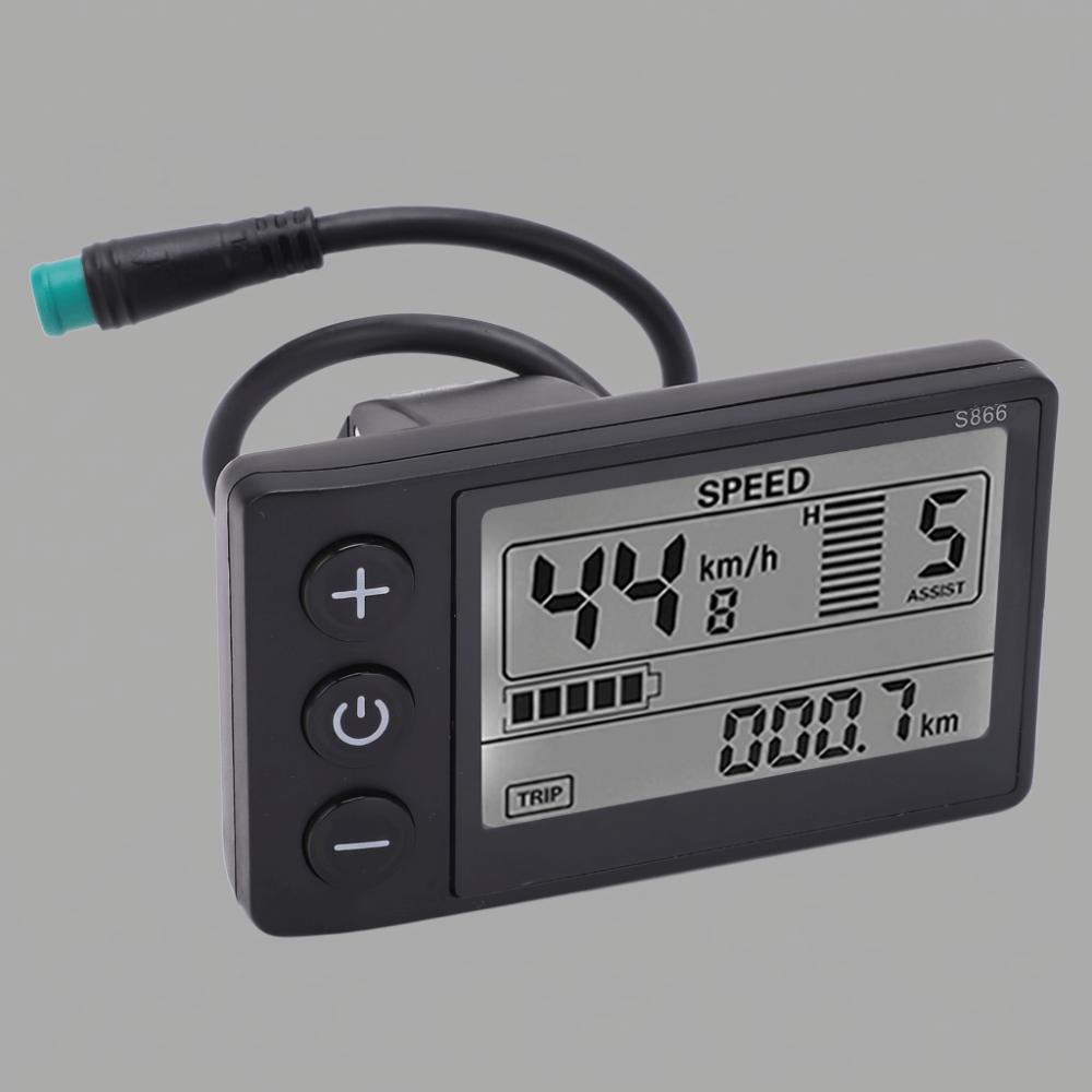 24V 36V 48V Electric Bike LCD Display Electric Bicycle LCD Display  Electric Bicycle