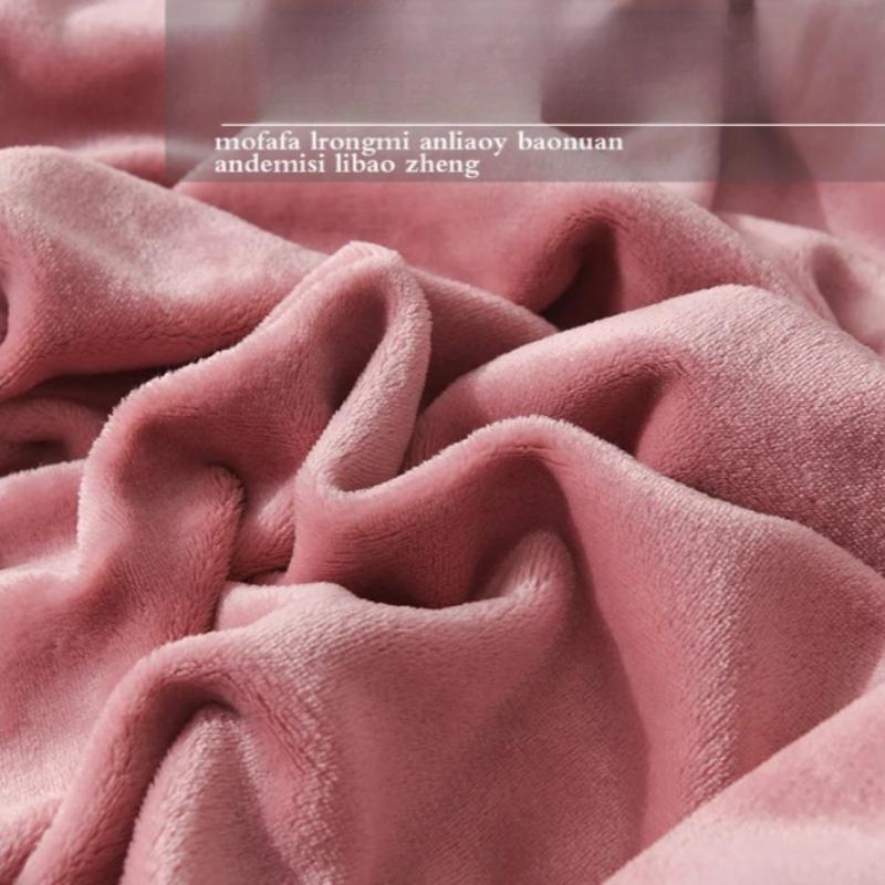 Coral Fleece Thick Blankets Flannel Warm Thin Quilt Nap Blanket Portable Travel Office Car Sofa Home Textile Multi-purpose