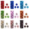 Christmas Decor Ball Set With Plastic Ornaments For Festive Tree And Home Decoration