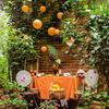 25Pcs Hanging Paper Lanterns Exquisite Round Festival Decor for Outdoor Indoor Celebration Wedding Birthday Japanese Inspired