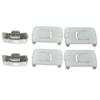 6X Koltuk Bağlantı Elemanı Ray Taşıyıcı Klips Braketi Kaydırıcıları Kılavuzu Koltuk VW Golf Jetta MK1 MK2 MK3 435881203A 171881213B 191881213