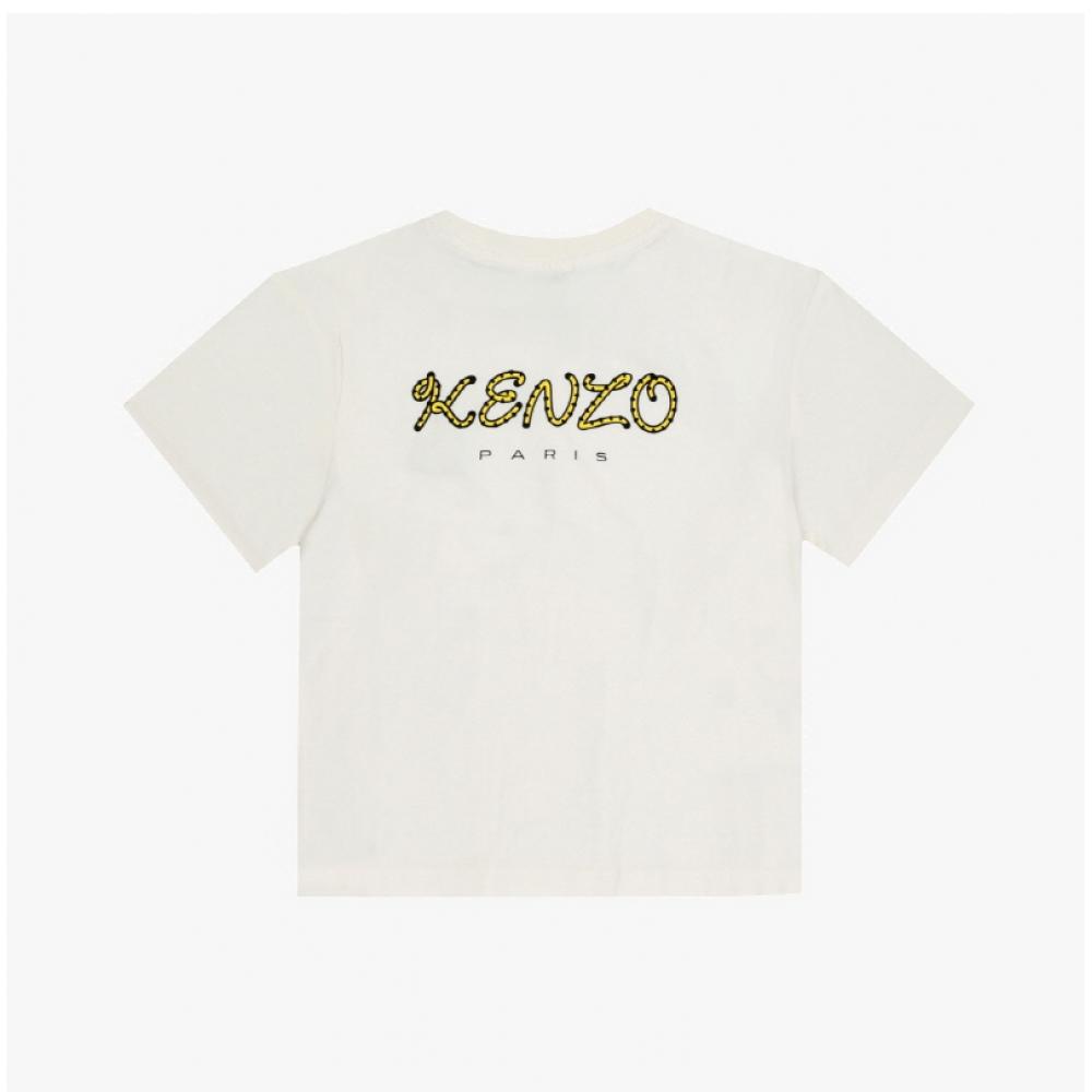 Kenzo Kids ShorT Sleeve Tiger T shirT K61506 117
