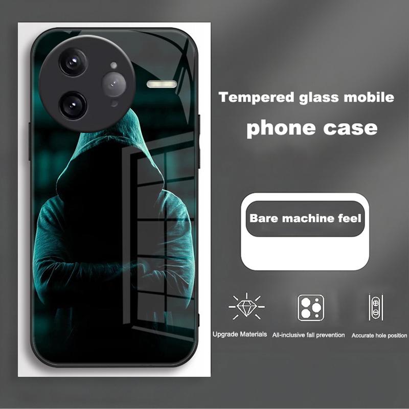 Shockproof Case For Xiaomi Poco F7 Pro F7 Ultra Protective Cover Tempered Glass Phone Back Case Coque Fundas Capa Hard PC Shell
