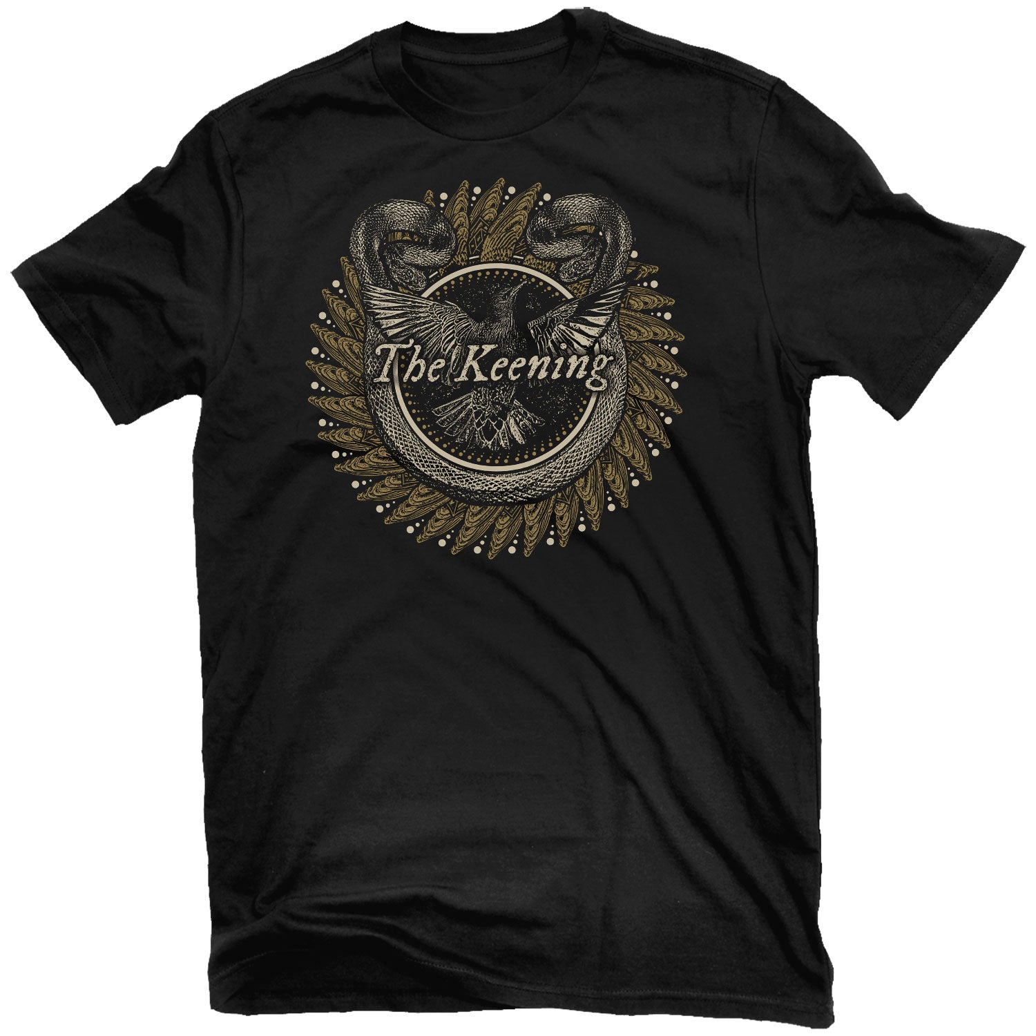 

The Keening Little Bird Band Graphic Tee Cotton Round Neck Casual Unisex Tshirt Summer Top 4XL