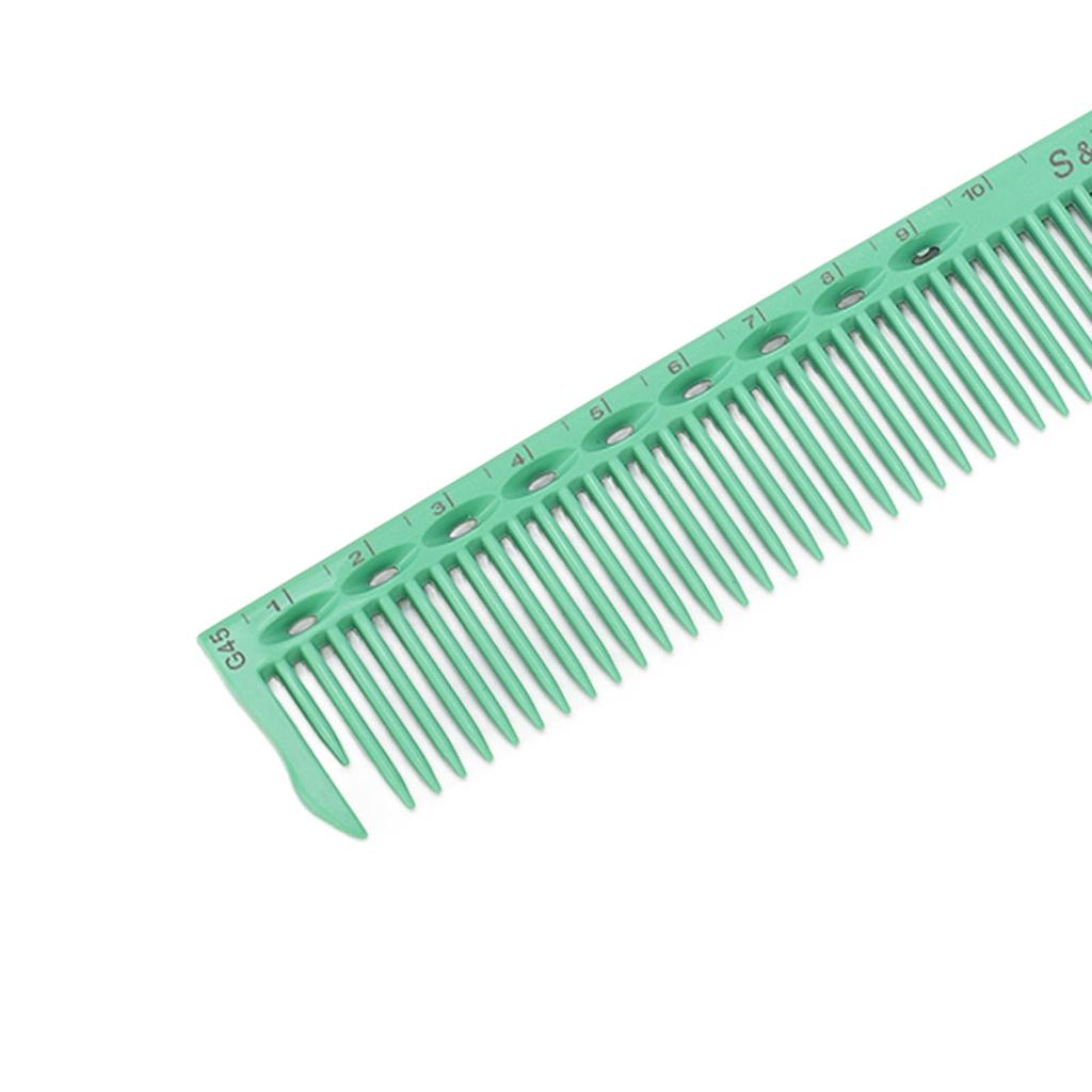 3pcs Professional Hair Styling Comb with Scale Fine Wide Tooth Heat Resistant Hair Cutting Comb