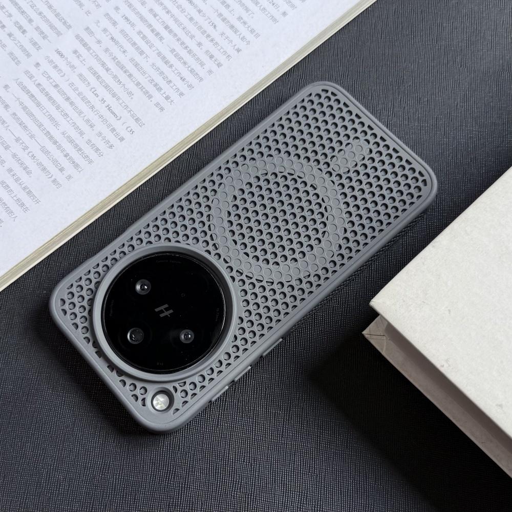 Cooling Armor Breathable For Magsafe Phone Case For OPPO Find X8 Findx8  Matte Wireless Charge Bumper Magnetic Phone Cover