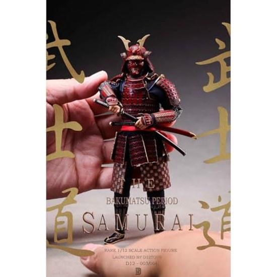 HiPlay D12TOYS 1 12 Bakumatsu Loyaler Samurai Legierung Standardversion D12003 Bewegliche Figur Bemalt Fertigprodukt