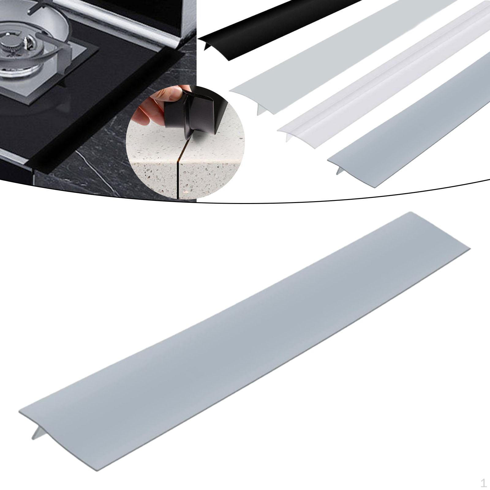 

Силиконовый кухонный заполнитель для щелей между плитой и столешницей серый